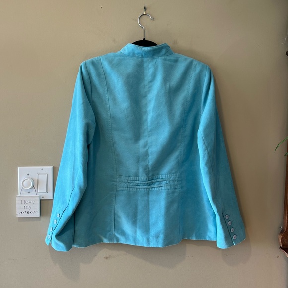 TanJay Turquoise Blazer - Picture 12 of 14